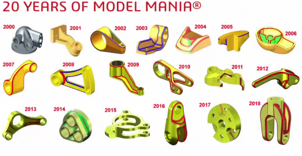 Model Mania Solidworks world 2019