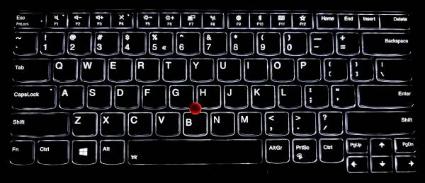 Stacja robocza Lenovo ThinkPad P43s - podświetlenie klawiatury